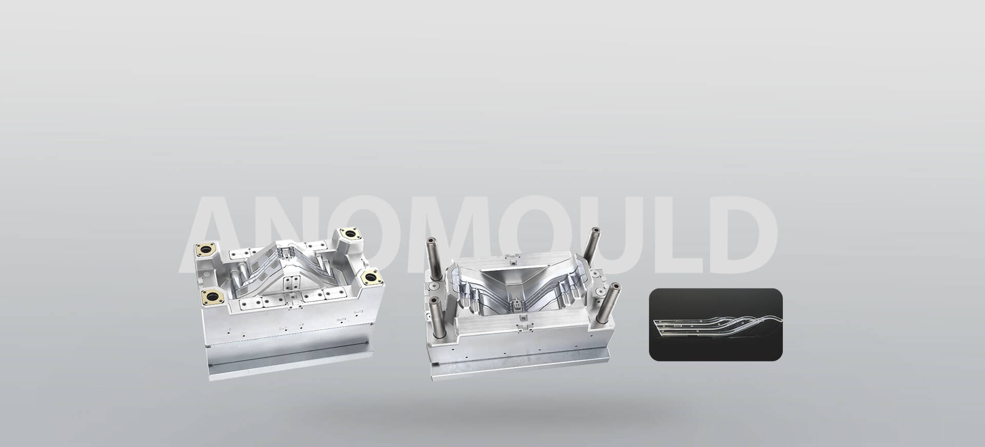 molde de tira de guía automotriz