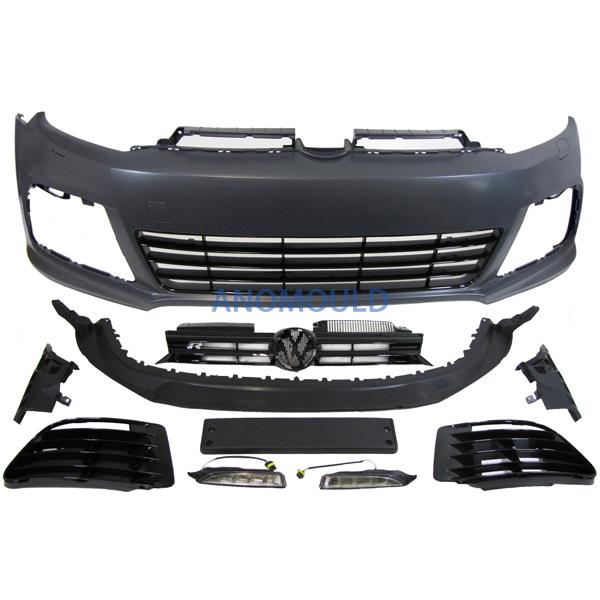 bumper grille plastic injection mould